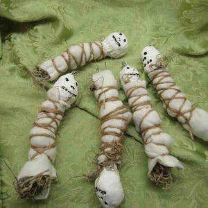 White Voodoo Dolls, Goth Dolls, Hoodoo