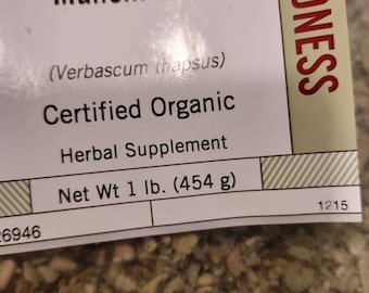 Mullein, 1 ounce bag