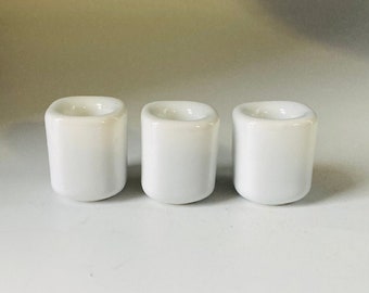 5 pcs Ceramic Chime Candle Holder Set, Great for Casting Chimes, Rituals, Spells