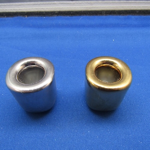 Silver or Gold Ceramic Chime Candle Holder
