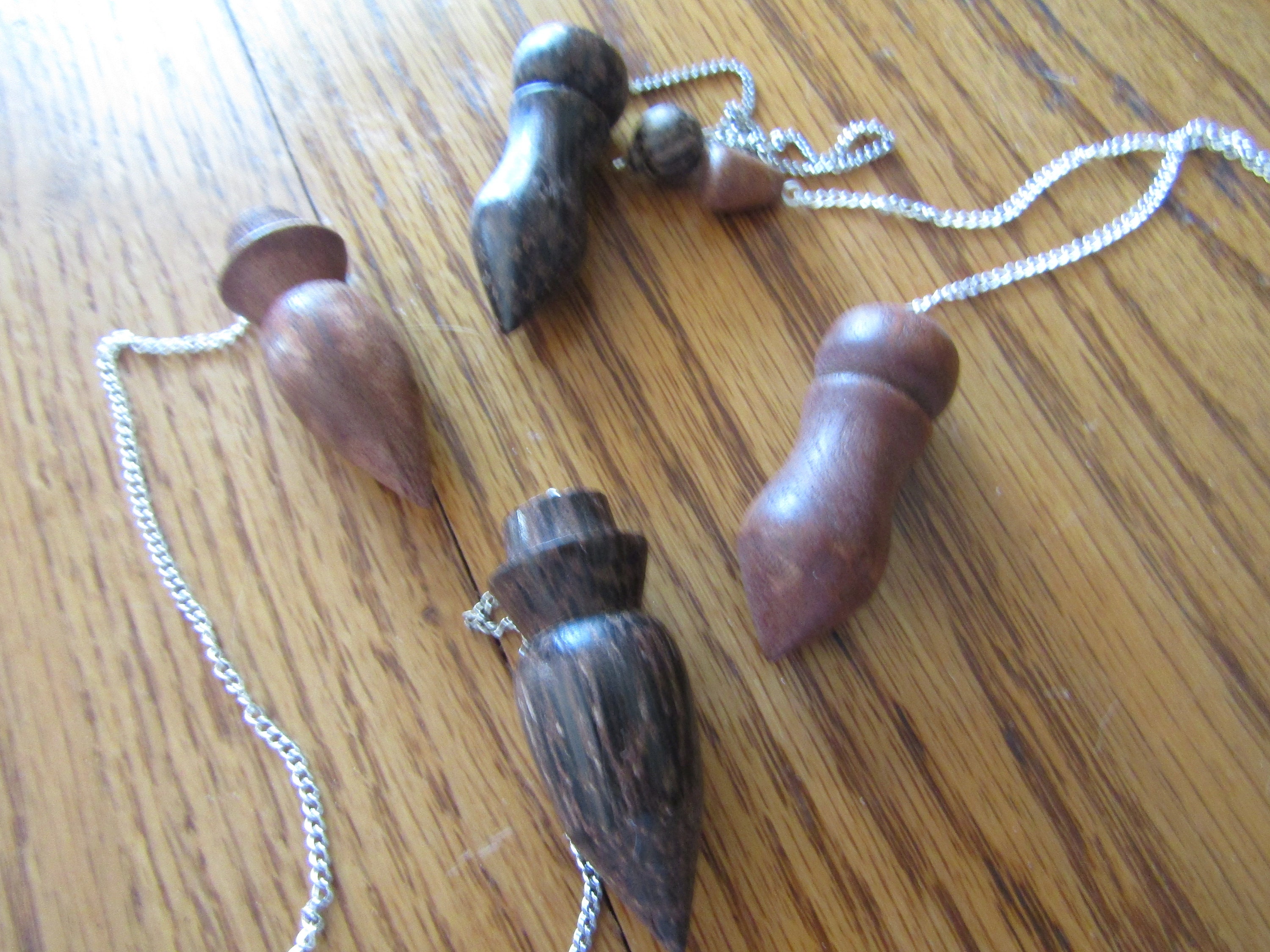 Natural Wood Pendulum: Divination Tool