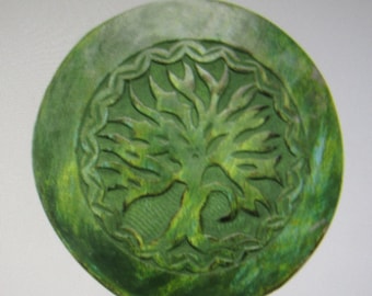 Wood Altar Table Tree of Life