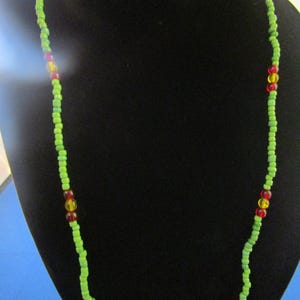 Egyptian Goddess Bast, Bastet, Beaded Necklace, Prayer Beads #14