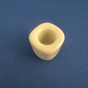 White Ceramic Chime Candle Holder