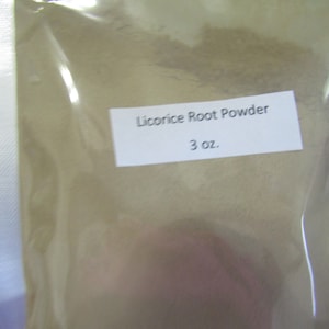 Licorice Root Powder, 3 oz. Bag