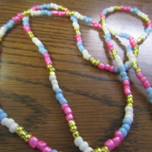 Erzulie Freda, Orisha, Santeria, Hoodoo, Voodoo, Pagan, Collar, Necklace