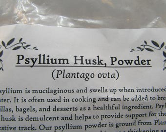 Psyllium Husk Powder, One Pound