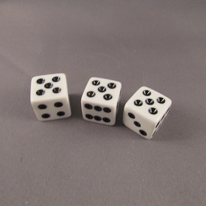 Divination, Fortune Telling Dice with Lore