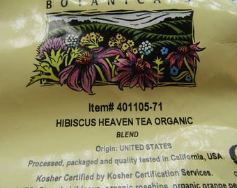 Organic Hibiscus Herbal Tea: Citrus Floral Blend (1 ounce)