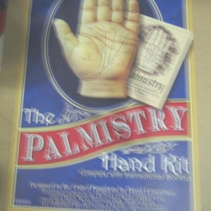 Palmistry Hand Kit, complete with instruction booklet