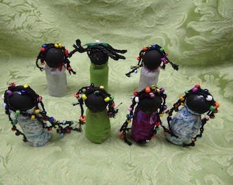 Peg Doll, Rasta, African American, Pocket Friends