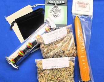 Return to Sender Ritual Kit: Banishing Spell, Protection