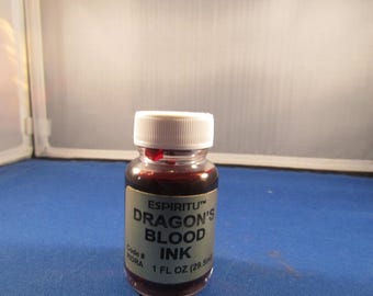 Dragon's Blood Ink, Espiritu, Magical Ritual Craft (1 oz)