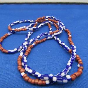 San Lazaro Elekes Collar: Orisha Babalu Aye Santeria Ifa