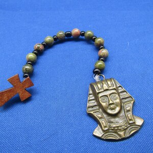 Egyptian Pharaoh Prayer Beads: Pocket Rosary