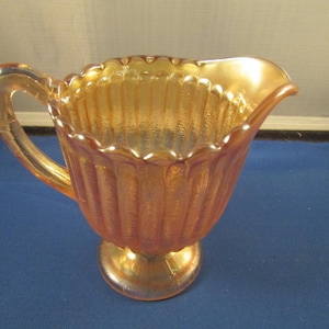 Creamer, Vintage Glass Creamer, Depression Glass