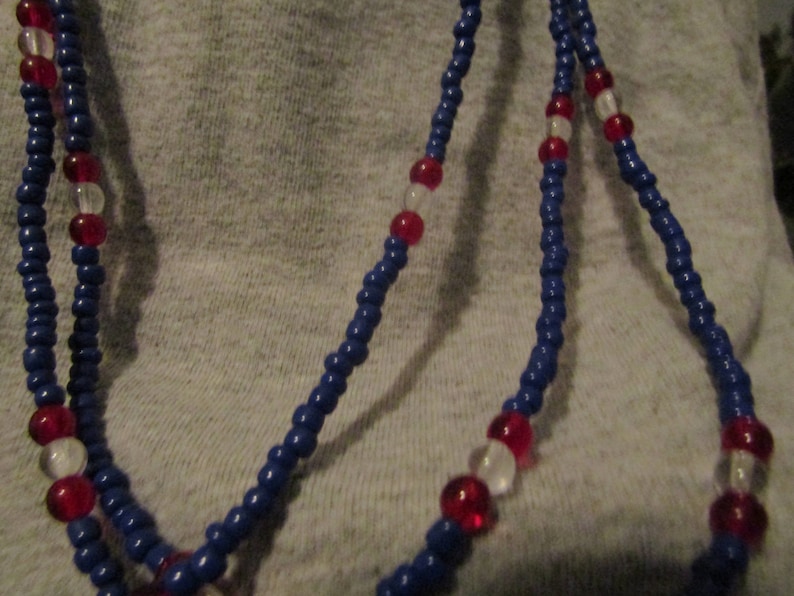 Egyptian Goddess Isis Necklace Prayer Beads 15 Etsy