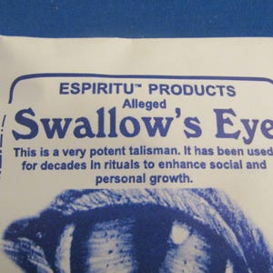 Swallow&#39;s Eye, Powerful Talisman to enhance social and Personal Growth
