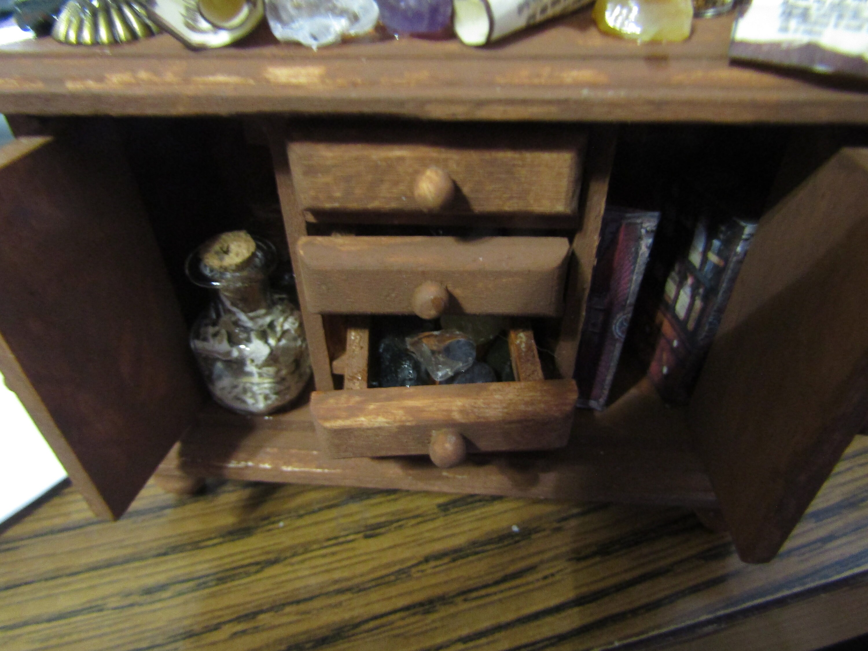Dollhouse Witches Cupboard Miniature Witches Witches Etsy