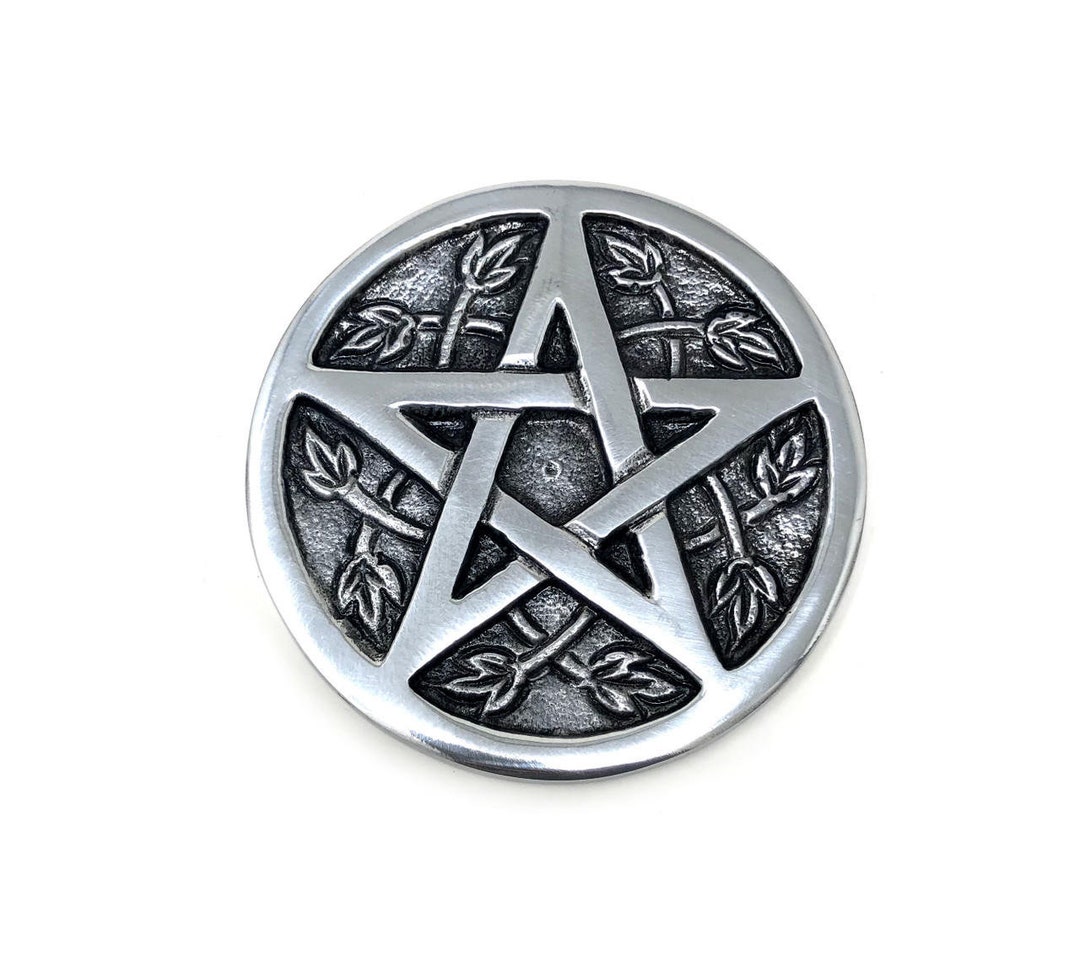 Pentacle Altar Plate, Altar Tile - Etsy
