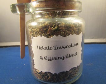 Hekate Incense, Invocation & Offering Blend, Incense Jar