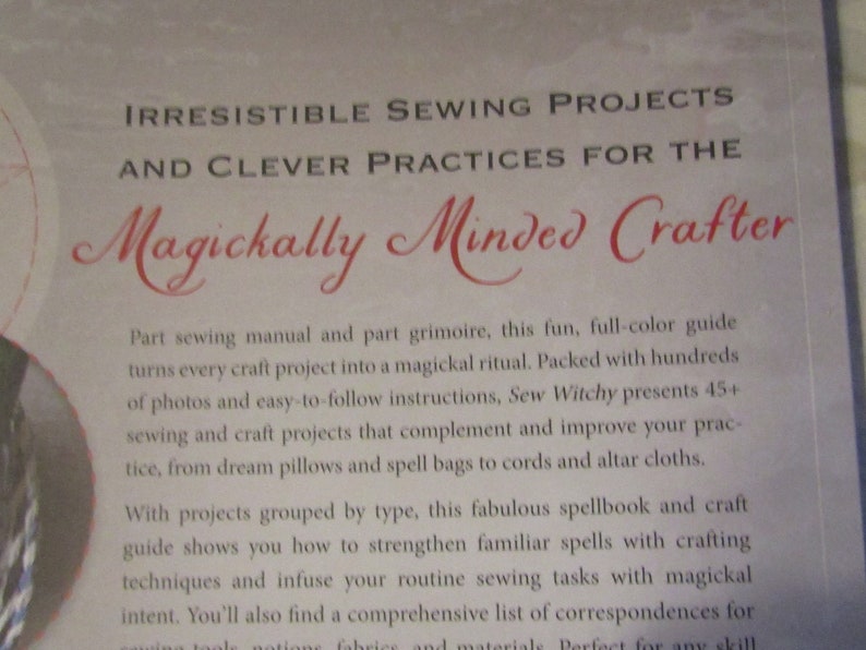 Sew Witchy by Raechel Henderson SEWING MAGICK Etsy