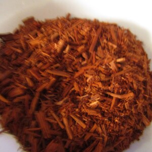 Red Sandalwood, Cut or Powder,  Incense
