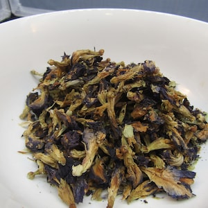 Butterfly Pea Flower,  Clitoria ternatea Tea, Natural Herb