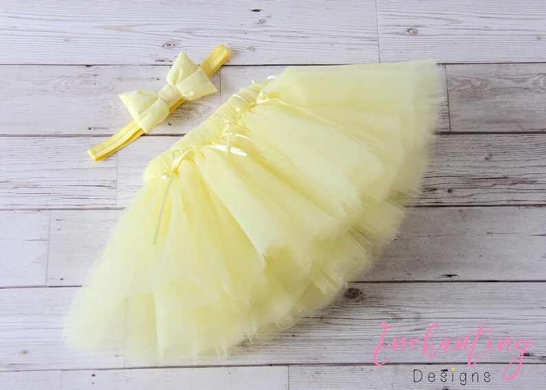 Girls Yellow Tutu Yellow Tutu Toddler Tutu Yellow Tutu Etsy