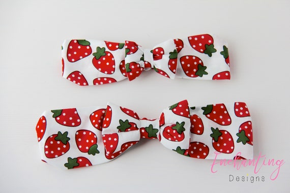 strawberry headband baby