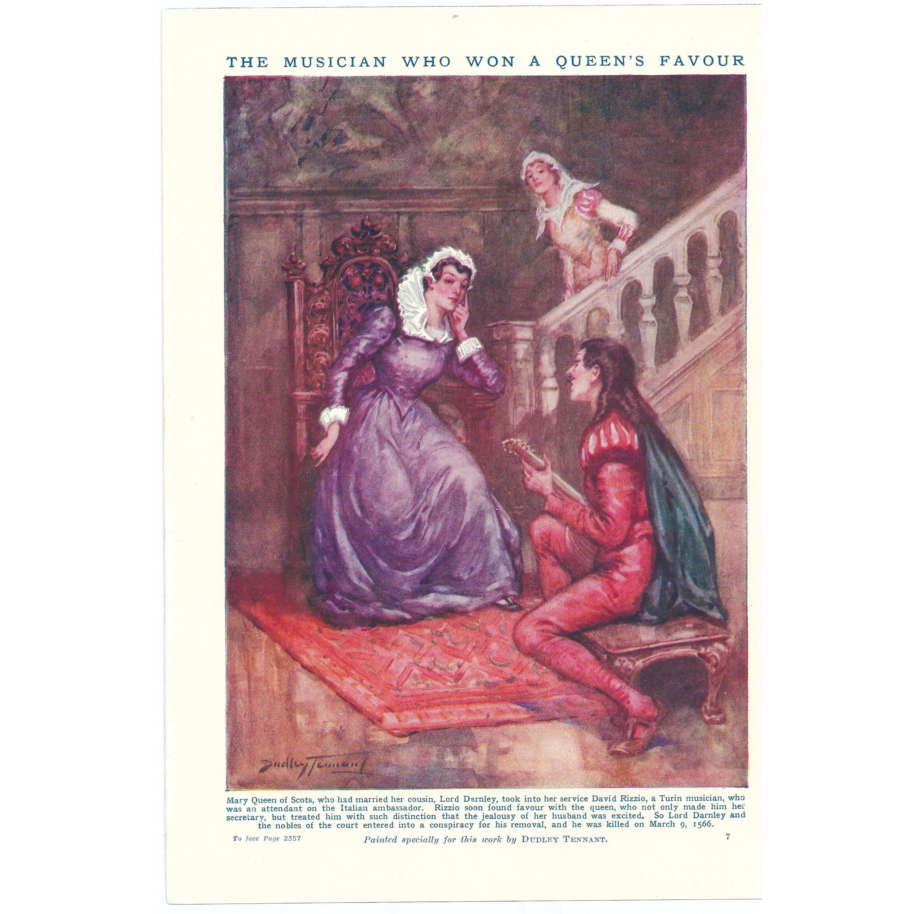 Mary Queen of Scots Painting - Etsy