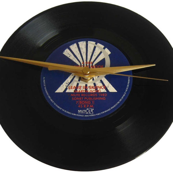 Depeche Mode Vinyl Record orologio lasciare In silenzio parete decori dono per musica ventilatore Natale compleanno presenti padre papà mamma padre madre zia