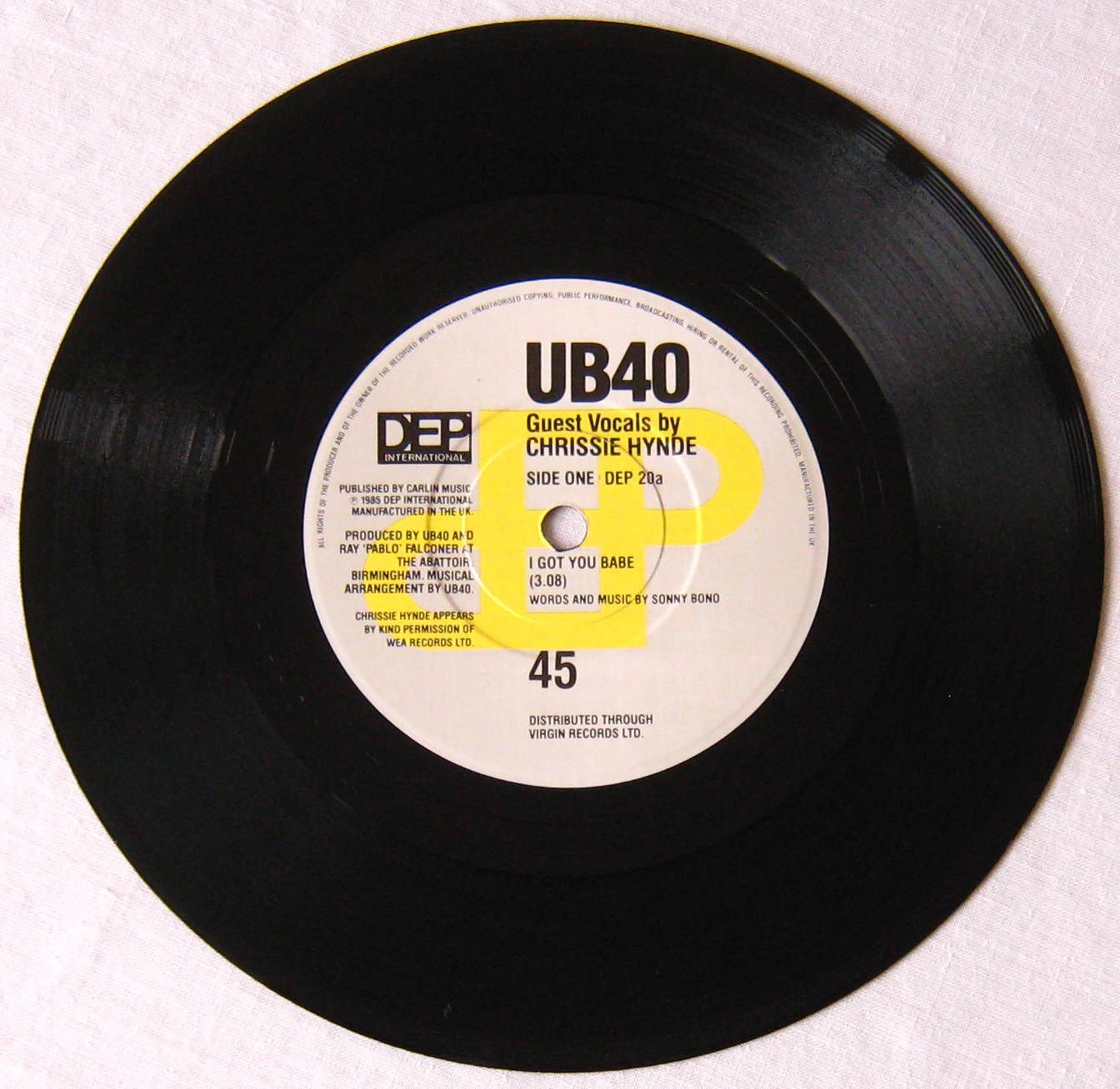 Ub40 I Got You Babe Original