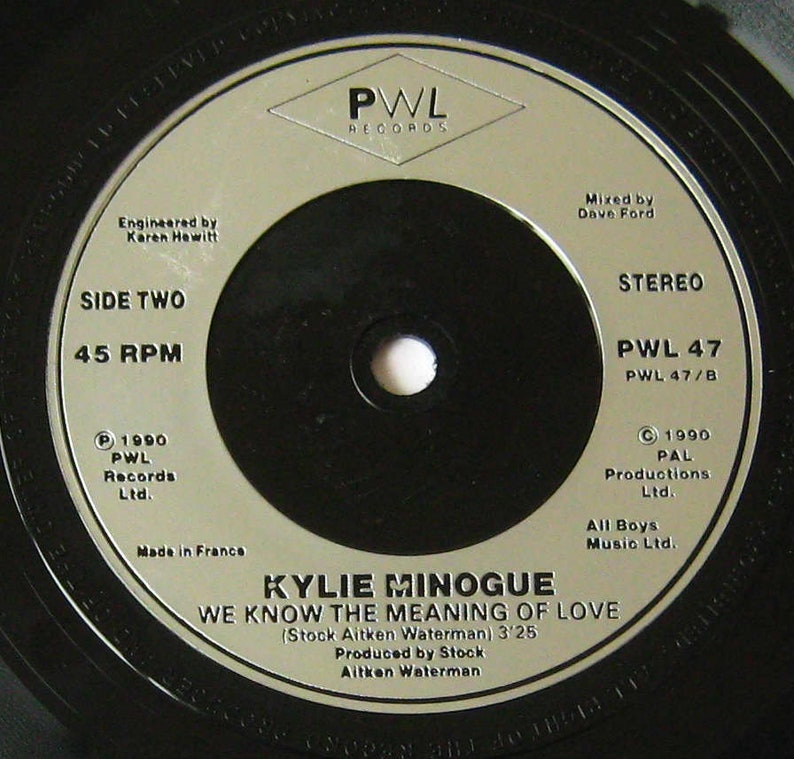 Kylie Minogue Tears On My Pillow