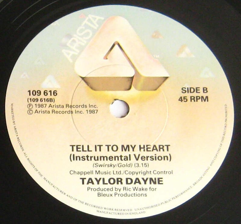 Tell Me To My Heart