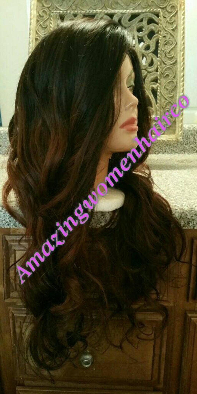 Ready To Ship Beautiful Brazilian Body Wave Side Swoop Bang U Etsy