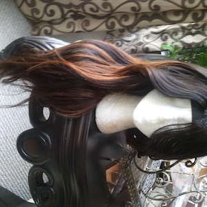 Brazilian human hair middle u part wig deep ombre mix body wave 16 18 20 easy curl different lengths are available