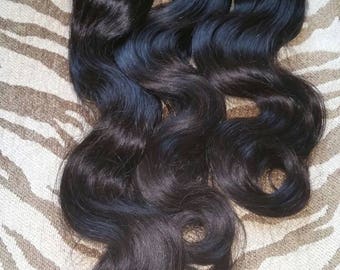 Brazillian body wave mixed lengths,  natural color , any lengths