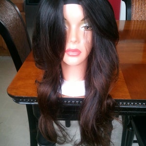 Weekend sale only Hot sexy Brazilian middle u part wig unit soft mix ombre colors body wave human hair small u section 16 18 20 image 1