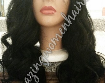 New  Sworn to Secrecy brazilian body wave full lace wig natural color 16"