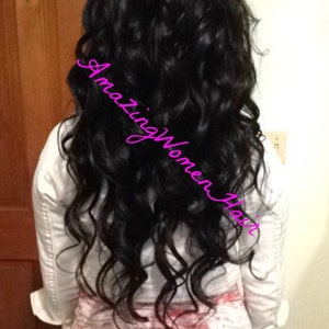 hot sexy Kim Kardashian inspired brazilian u part wig body wave black 1618 20 image 3