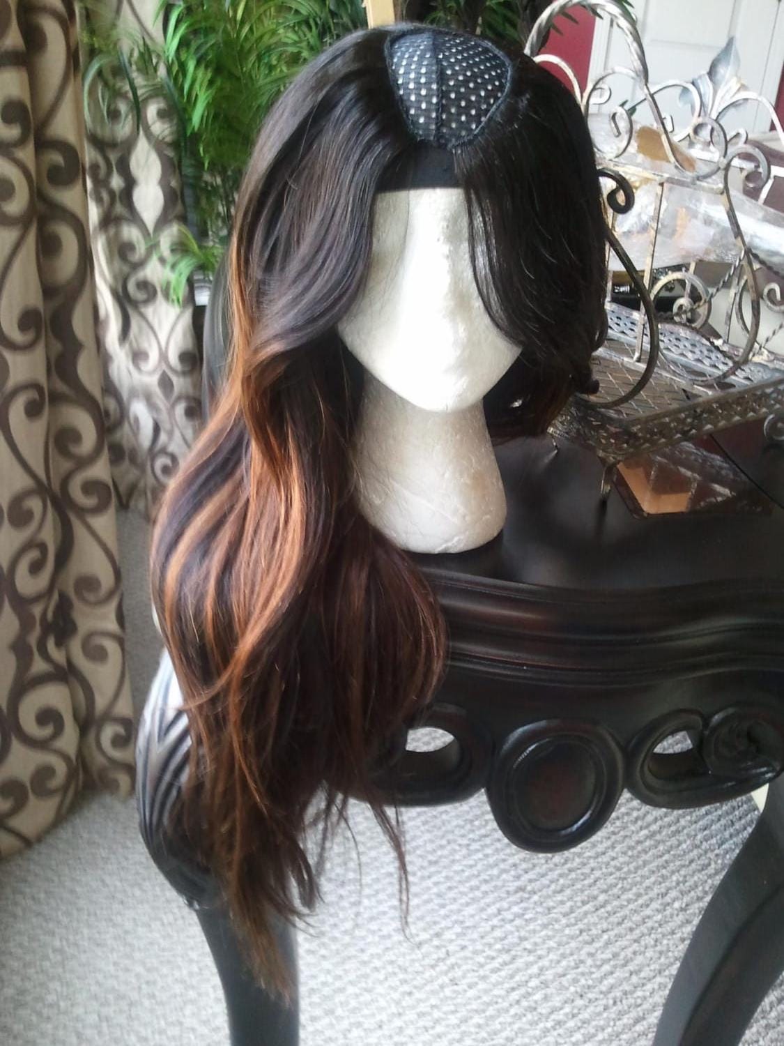 Brazilian body wave u part wig mixed colors mixed Amazon.com : beautkol U Part Human Hair Wig Body Wave  main image 2