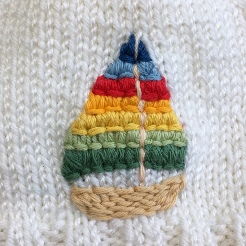Baby Boy Girl Winter Hat Knit Sailboat Hat Boat Hat 0-12 ...