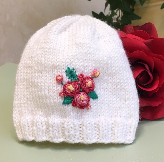 baby flower hat