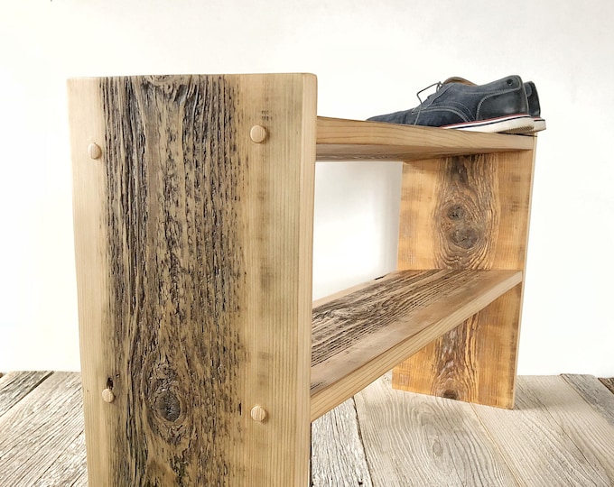 Shoes Shelf, Wooden Shoe Shelf, Shoe Rack, Shoe Organizer, Entryway