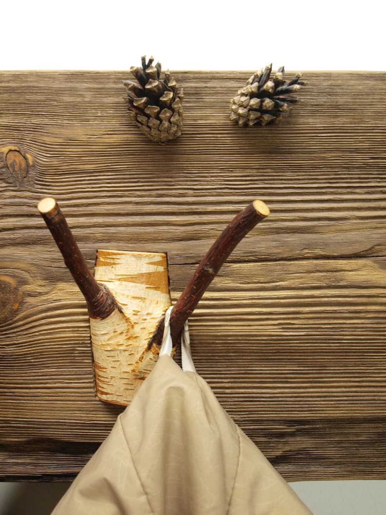 Coat Rack, Driftwood Coat Rack, Rustic Coat Rack, Handmade Coat Rack, Wooden Coat Hanger