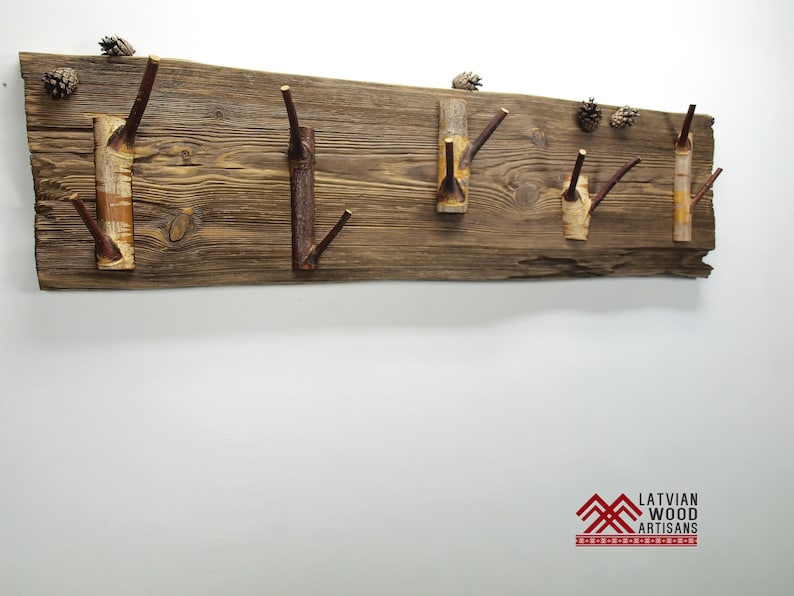 Coat Rack, Driftwood Coat Rack, Rustic Coat Rack, Handmade Coat Rack, Wooden Coat Hanger