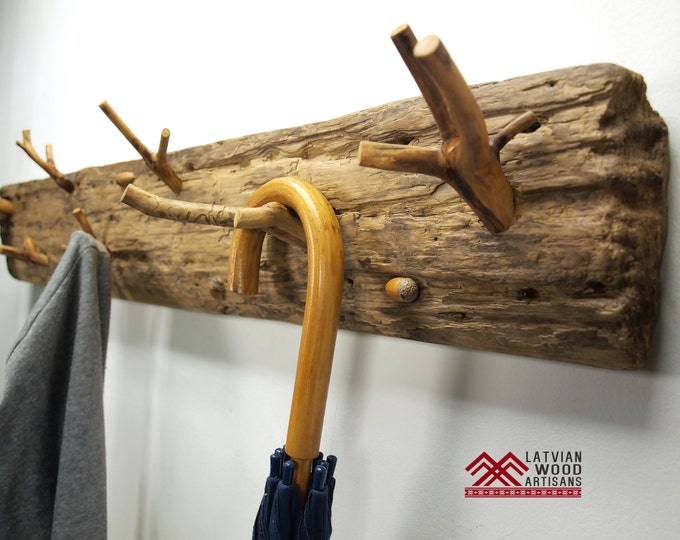 Driftwood Coat Hanger, Coat Rack, Roat Hanger, Rack Art, Wood House