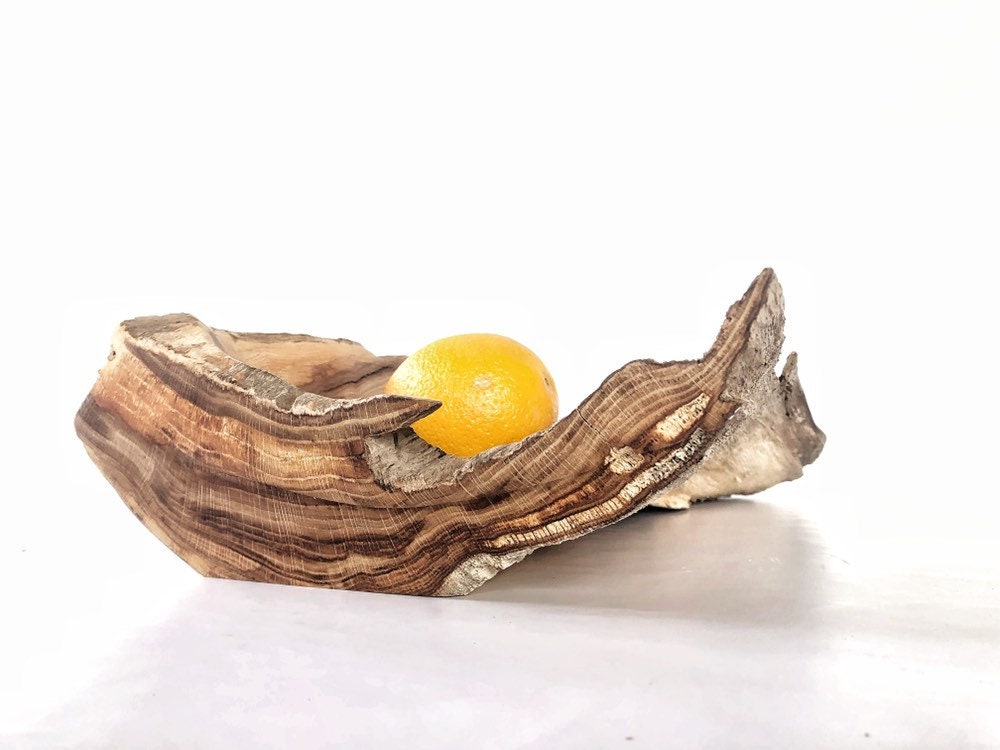 Oak Wooden Bowl, Handcrafted Wooden Bowl, Table Decor, Table