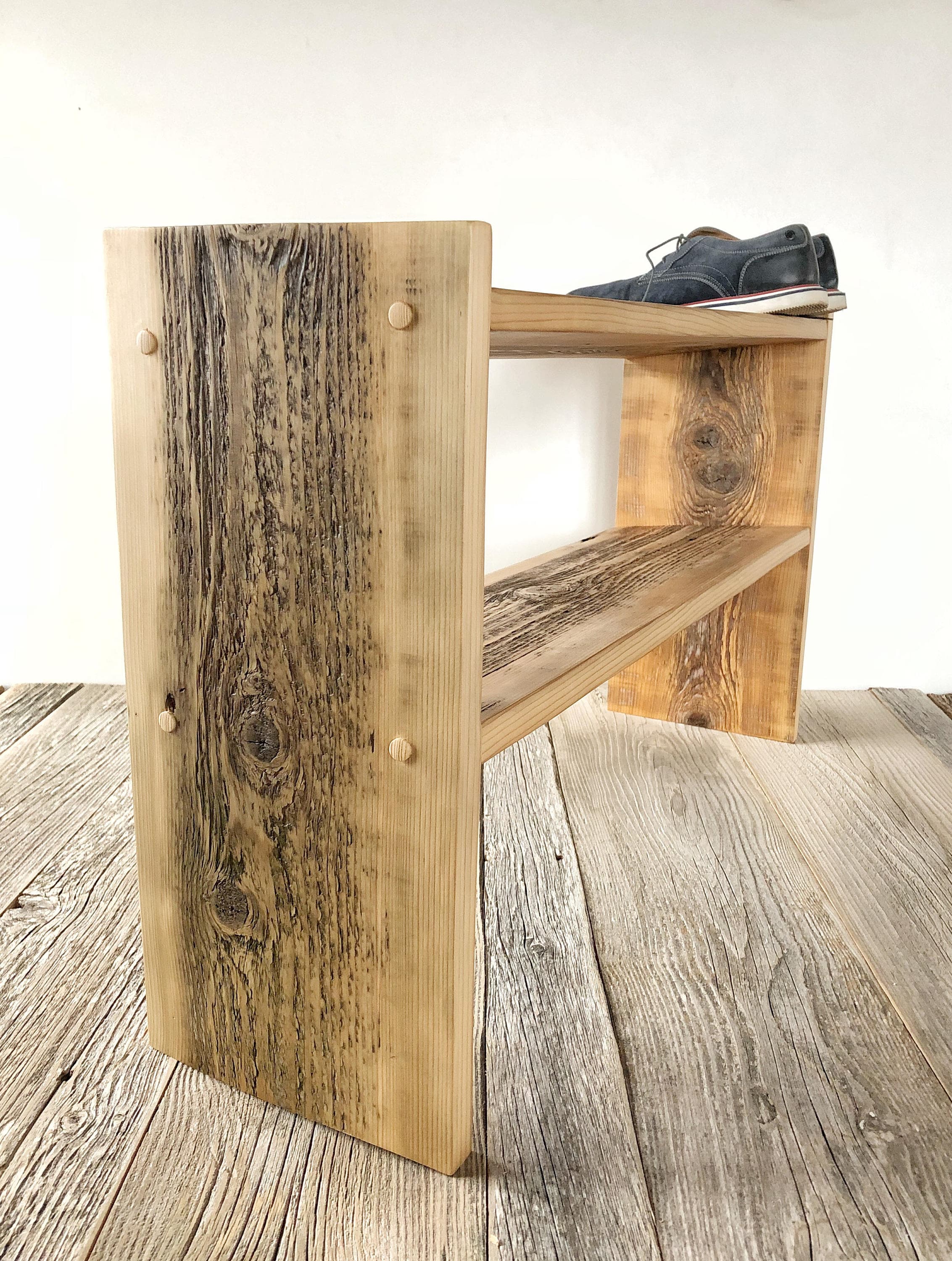 Shoes shelf Wooden shoe shelf Shoe Rack Shoe Organizer Etsy